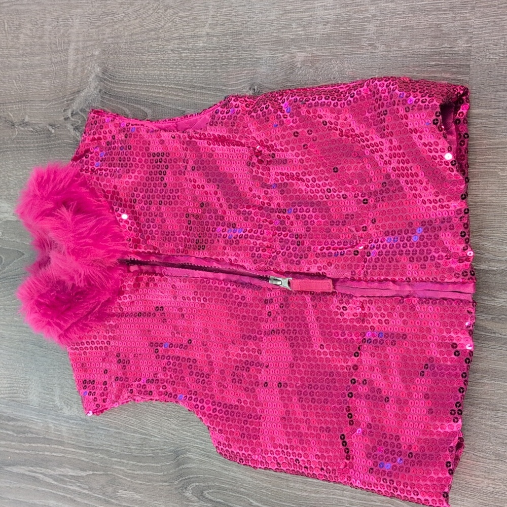 Sequin vest